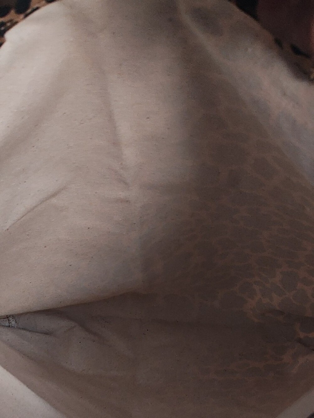 J. CrewLeopard Print Canvas Tote Bag in Brown and Black - Picture 3 of 4